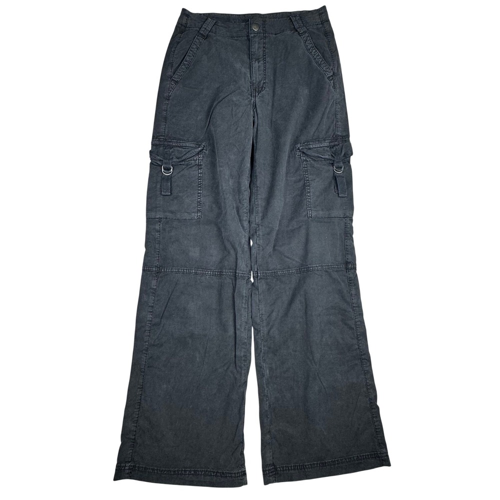 American Eagle Women Dreamy Drape Super High rise Baggy Wide Leg Size 4 Long